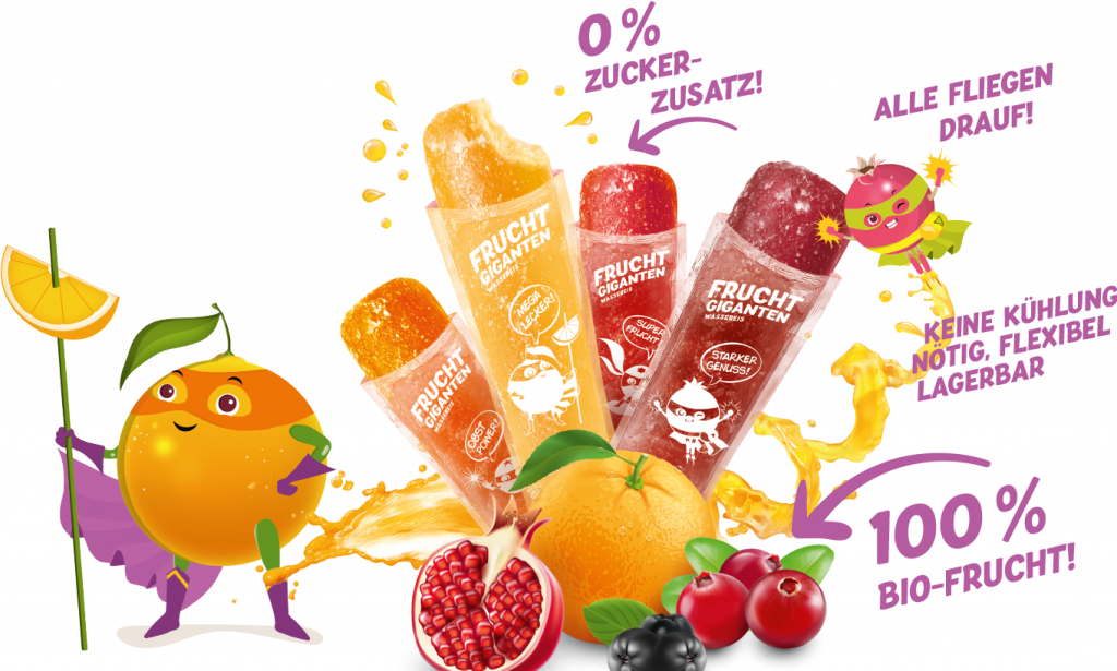 FruchtGiganten Wassereis